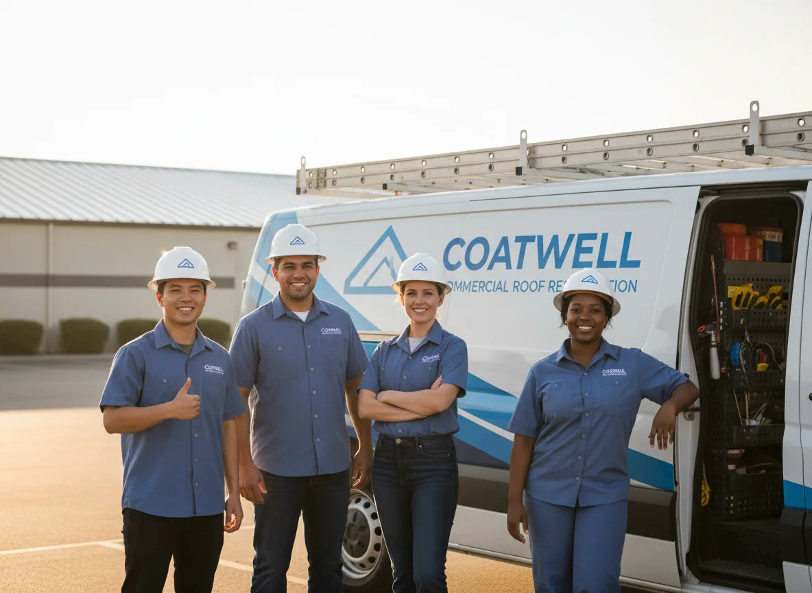 Commercial roof coating company in Beachwood, NJ